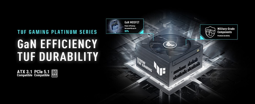 ASUS TUF Gaming Platinum PSUs