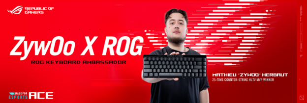 ZywOo x ASUS ROG Partnership