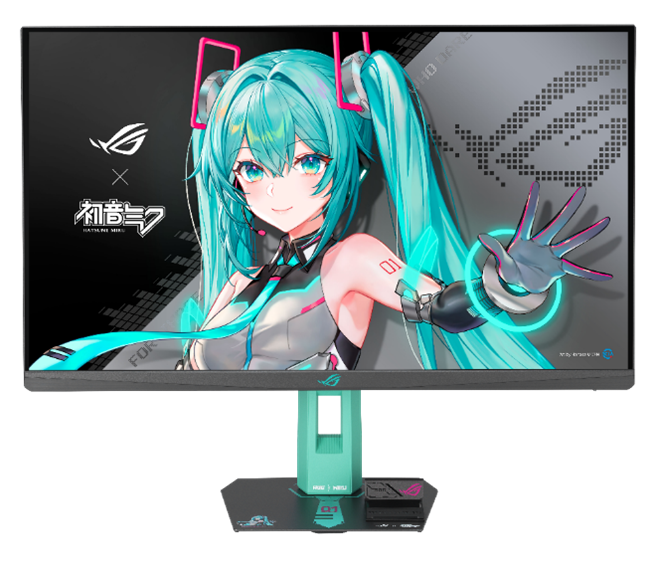 ASUS ROG Strix XG27ACMEG-G Hatsune Miku Edition