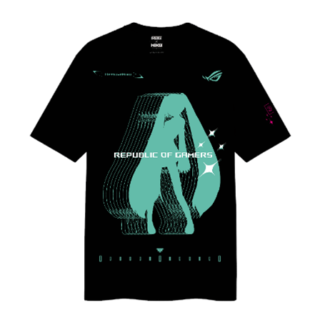 ASUS ROG T-Shirt I Hatsune Miku Edition