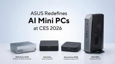 In The News:&nbsp;ASUS Unveils New Mini PCs at CES 2026