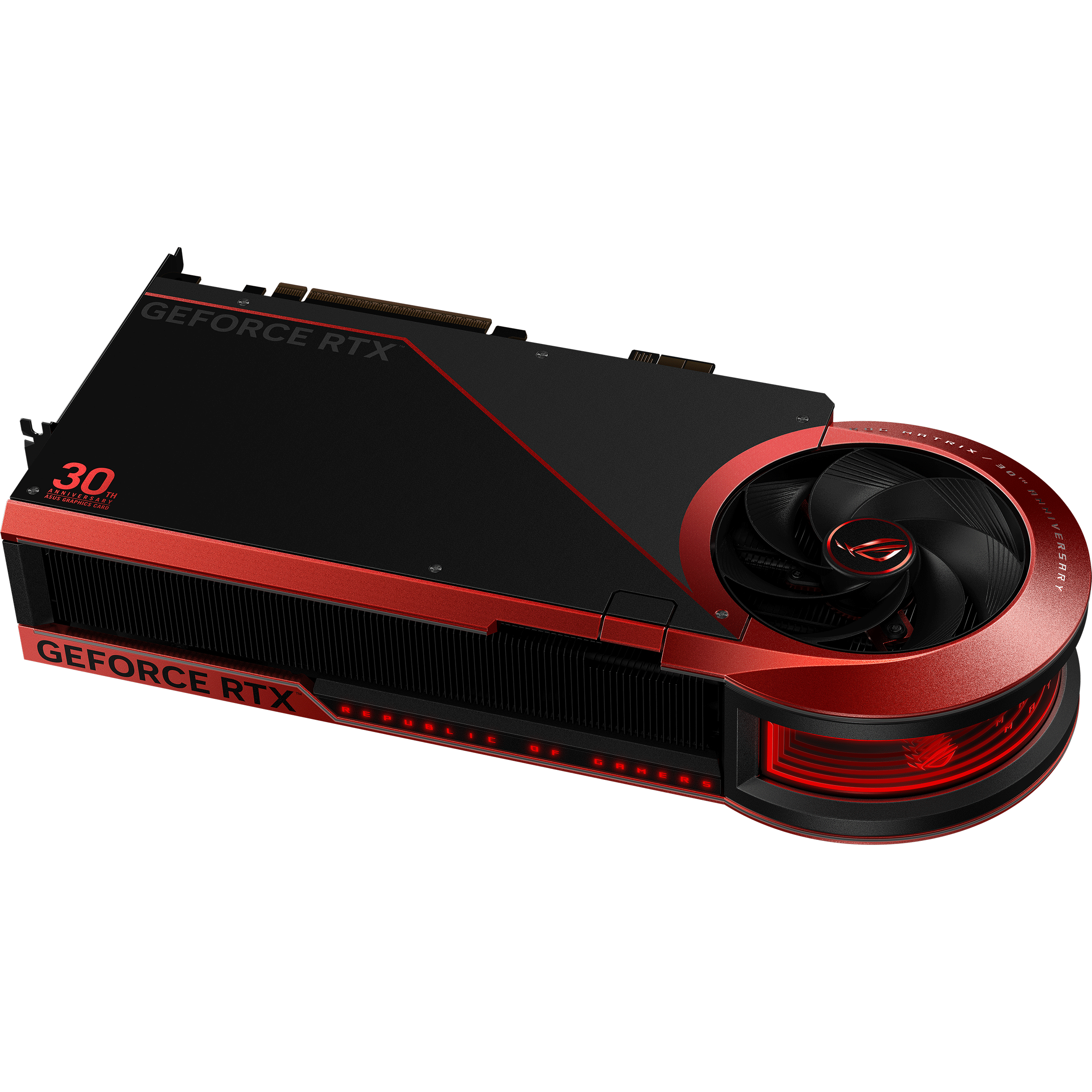 ASUS ROG Matrix GeForce RTX 5090 30th Anniversary Limited Edition Back