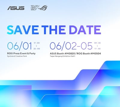 In The News:&nbsp;ASUS and Republic of Gamers to Showcase Next-Generation AI and 20 Years of Gaming Innovation at Computex 2026