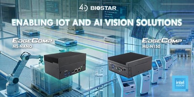 In The News: BIOSTAR Announces Dual-Track Edgecomp Strategy for IoT AND Edge AI Applications