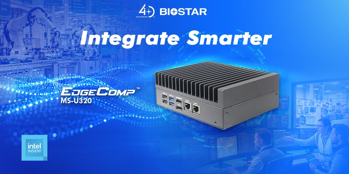 BIOSTAR EDGECOMP MS-U320 Banner