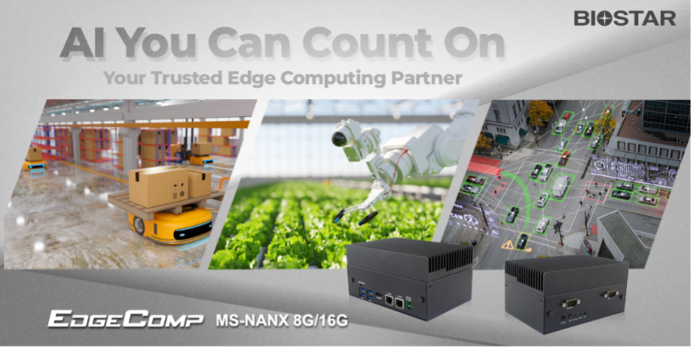 BIOSTAR EDGECOMP MS-NANX 8G & 16G