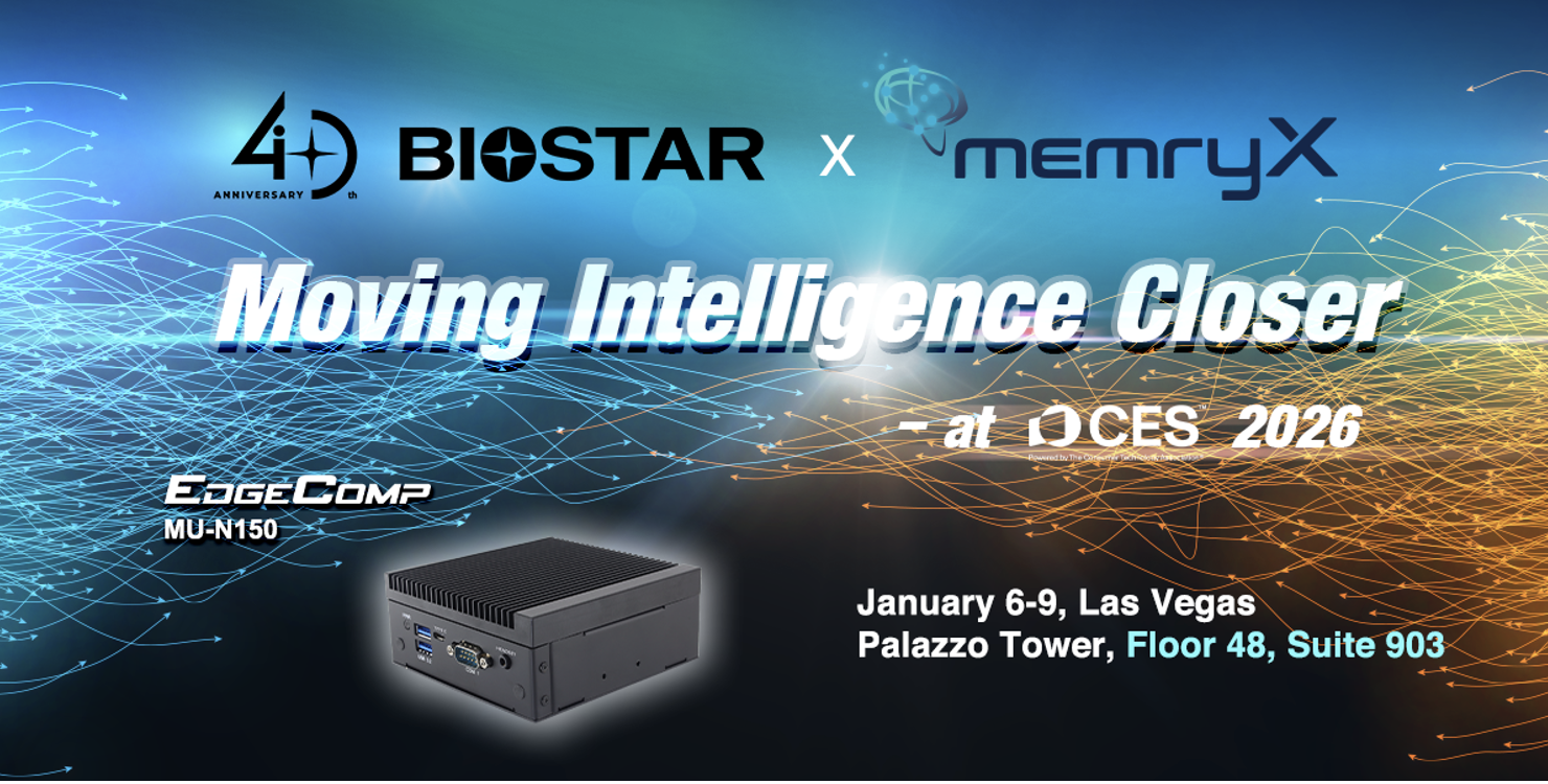 BIOSTAR CES 2026 Banner