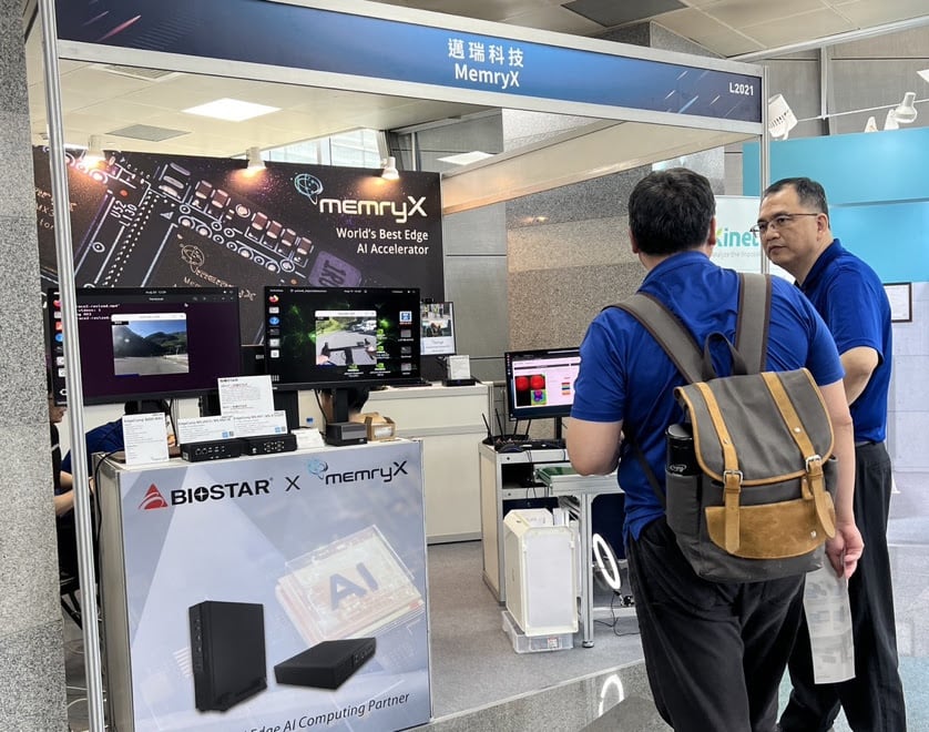 BIOSTAR x MemryX Automation Taipei Booth