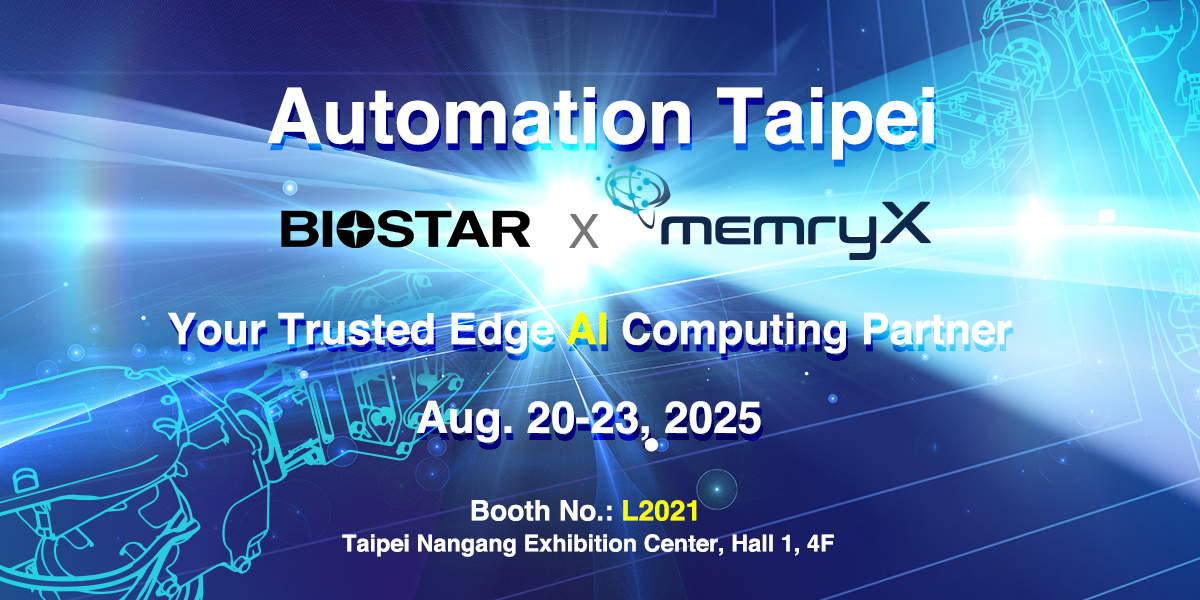 BIOSTAR x MemryX at Automation Taipei