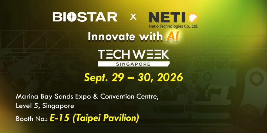 BIOSTAR Tech Week Singapore 2026 Banner