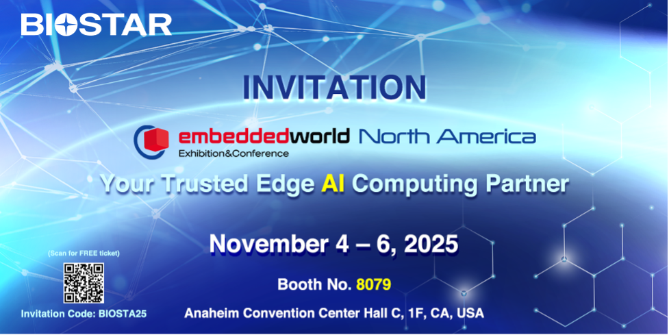 BIOSTAR Embedded World North America 2025