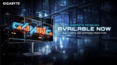 In The News:&nbsp;GIGABYTE 32-inch 240Hz QD-OLED 4K Gaming Monitor MO32U24 Now Available with Ultra-Smooth Visual Excellence