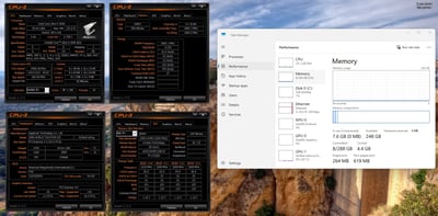 In The News: GIGABYTE Achieves 256GB DDR5 7200 Support for 4-Rank CQDIMM Technology with a Z890 AORUS TACHYON (CQDIMM Edition) Motherboard