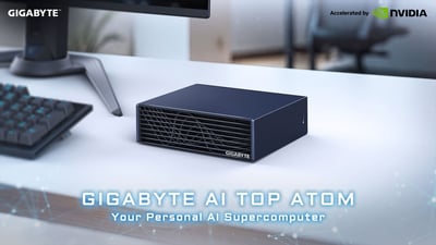 In The News: GIGABYTE Announces its Personal AI Supercomputer AI TOP ATOM is Officially on Market Now