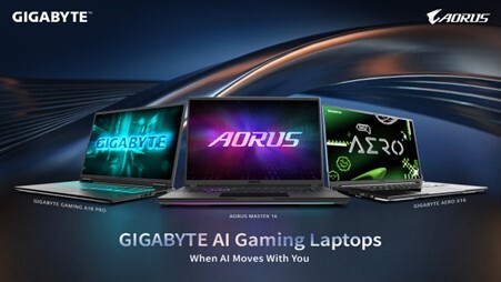 Gigabyte AI Gaming Laptops