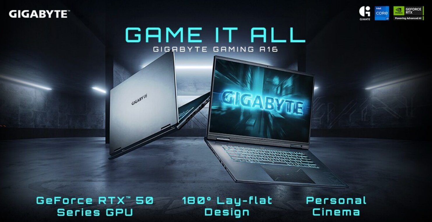 GIGABYTE GAMING A16 GA6H Gaming Laptop