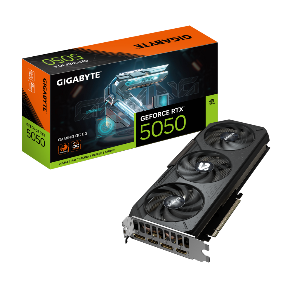 Gigabyte GeForce RTX 5050 GAMING OC 8G
