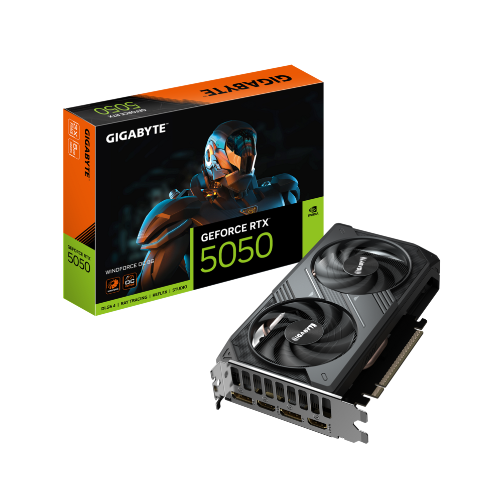 Gigabyte GeForce RTX 5050 WINDFORCE OC 8G