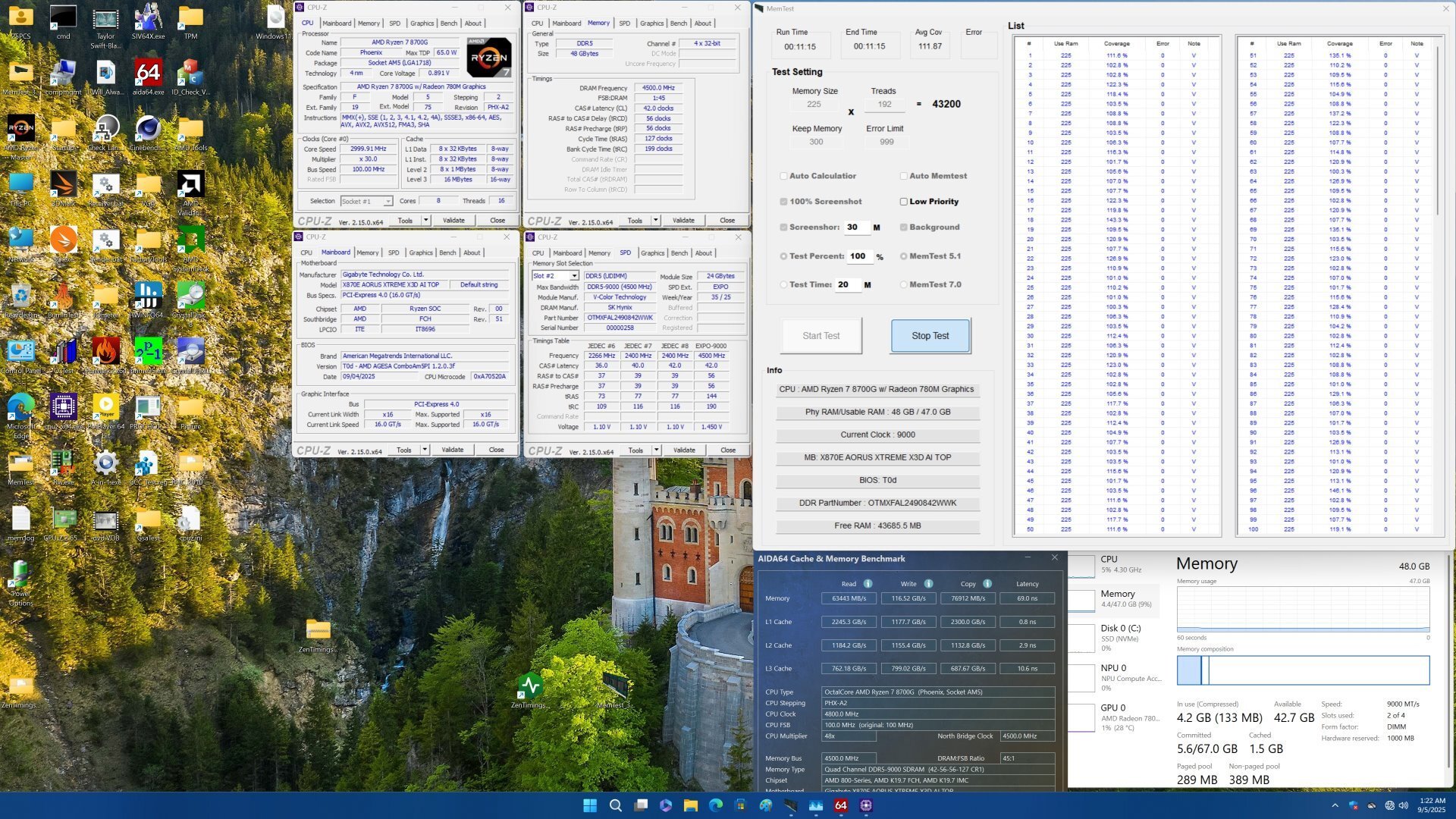 Gigabyte X870E AORUS X3D DDR5 9000