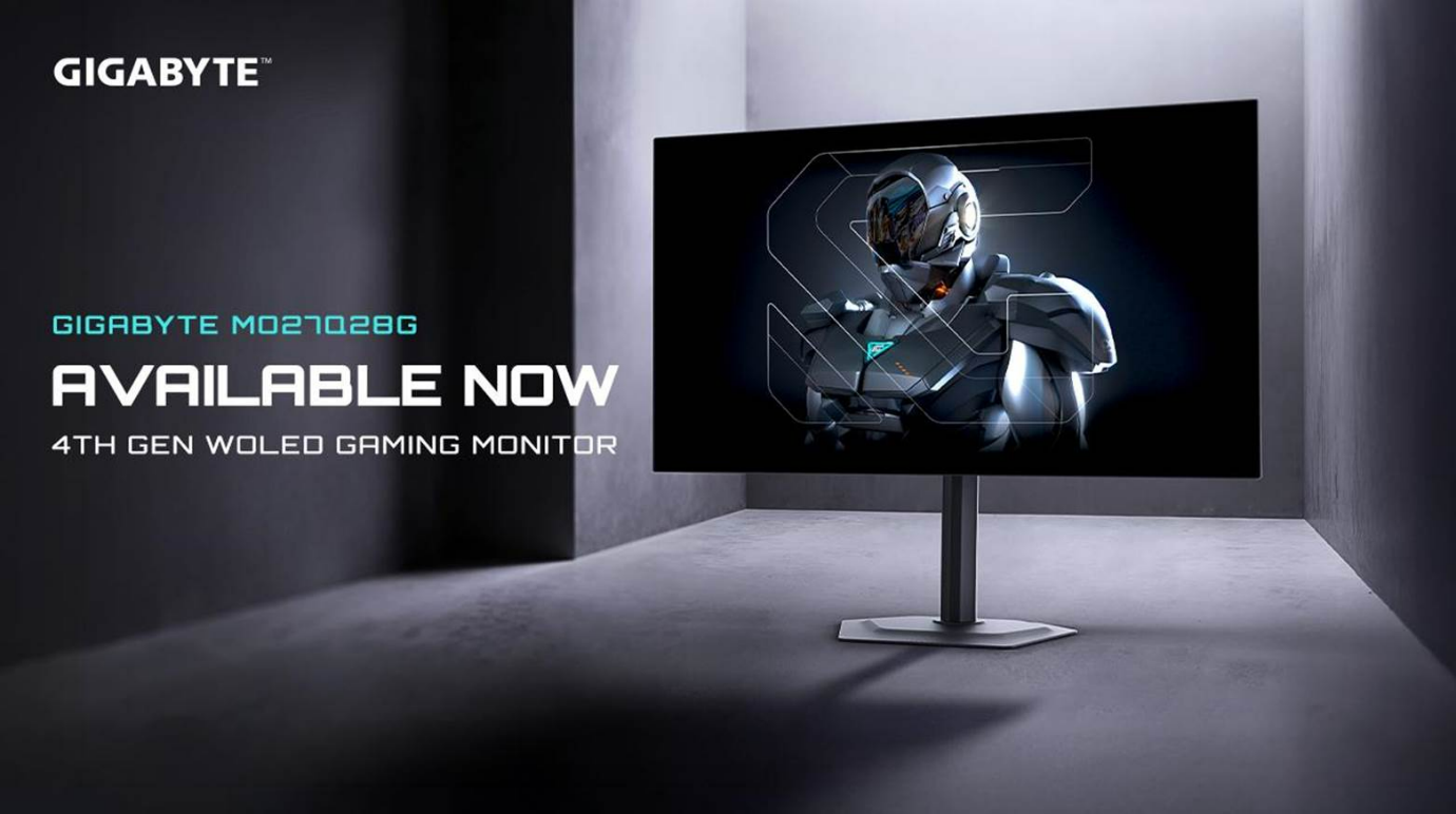 Gigabyte MO27Q28G Banner
