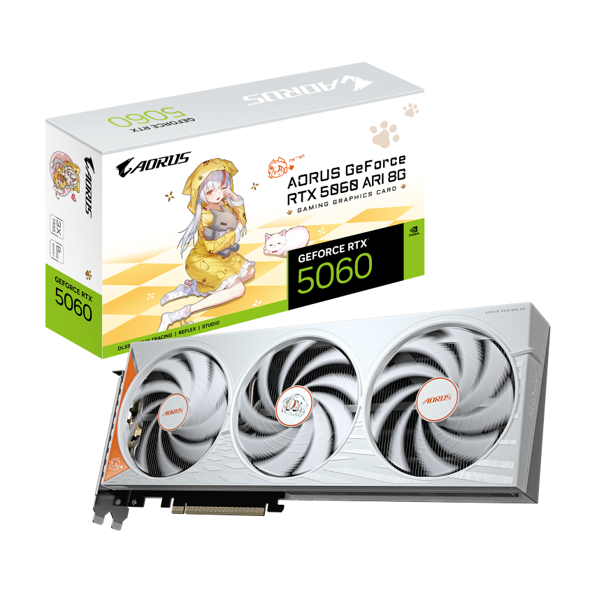 Gigabyte AORUS GeForce RTX 5060 ARI 8G (1)