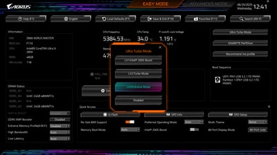 In The News: Gigabyte’s Revolutionary Ultra Turbo Mode Unleashes Performance Boost for Intel Z890 Motherboards