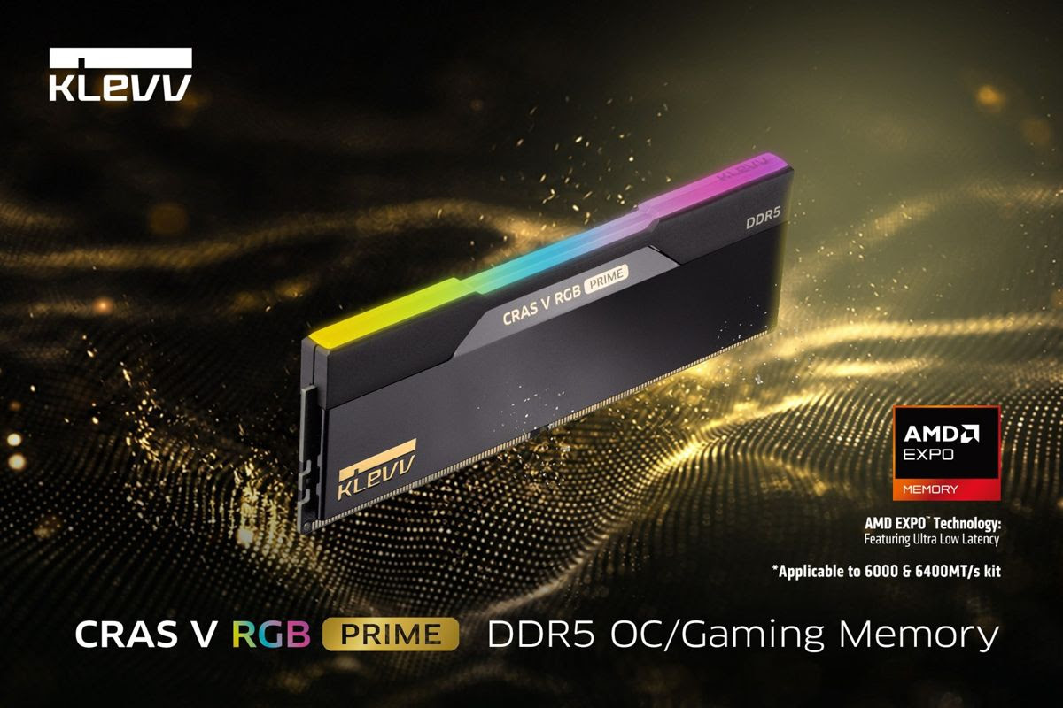 KLEVV CRAS V RGB PRIME DDR5 GAMING OC