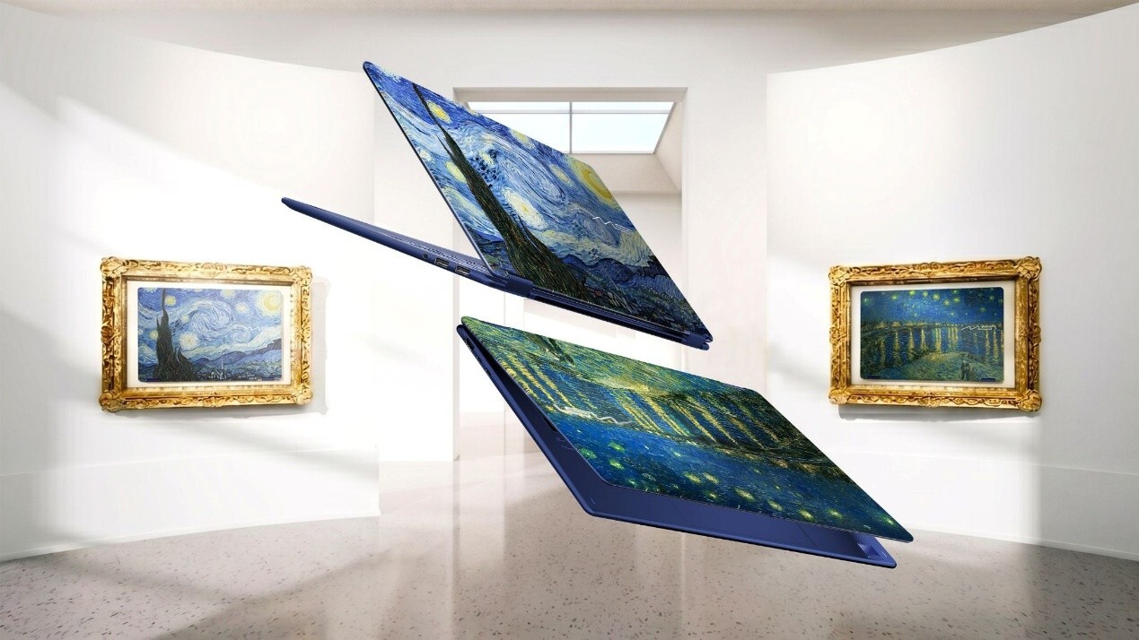 MSI Prestige 14 Flip AI+ Vincent van Gogh Edition