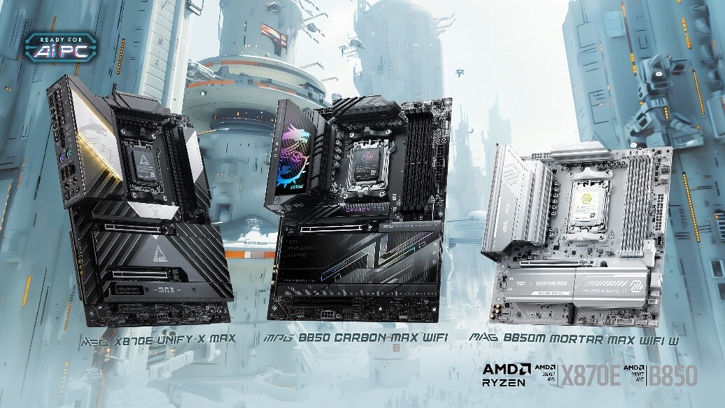 MSI Computex 2026 AM5 Motherboards