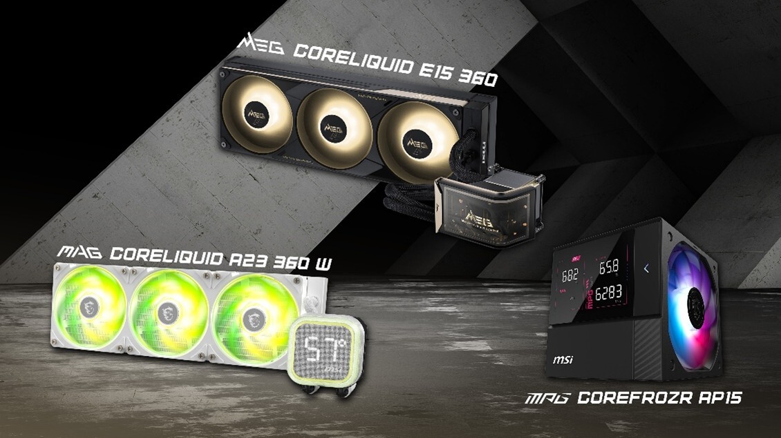 MSI Computex 2026 Air & Liquid CPU Coolers