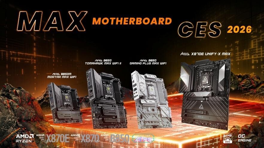MSI AM5 MAX Series Motherboards