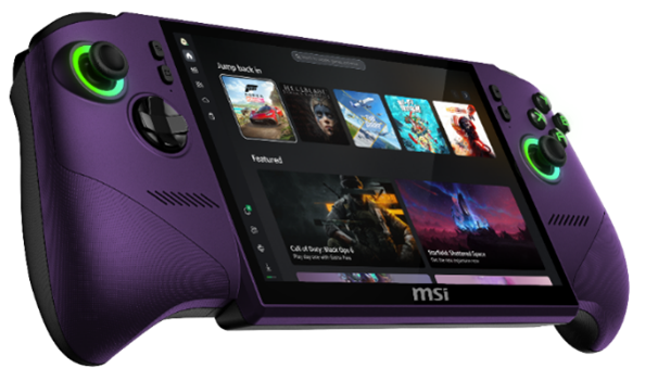 MSI Claw 8 EX AI+