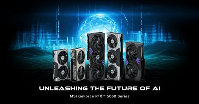 In The News: MSI Releases Graphics Cards Powered by the New NVIDIA GeForce RTX 5060 Series