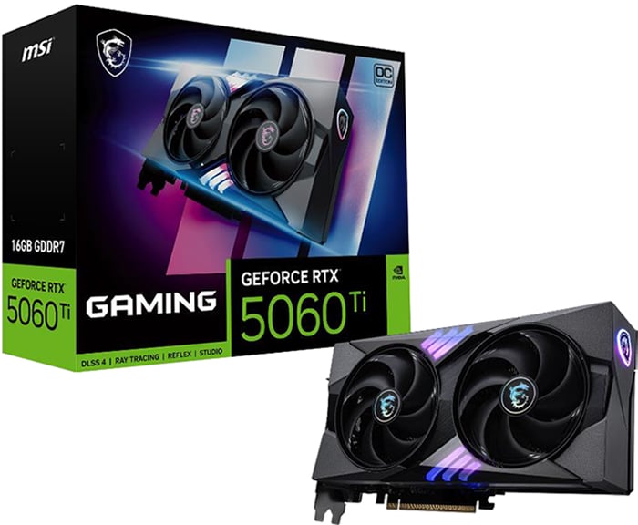 MSI GeForce RTX 5060 Ti 16G GAMING OC