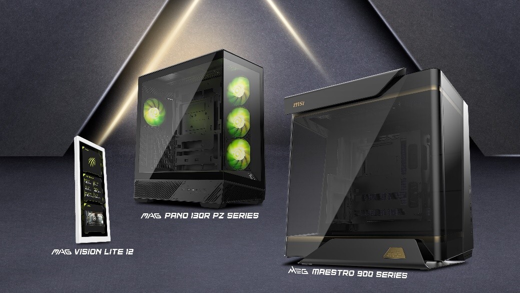 MSI PC Cases COMPUTEX 2025