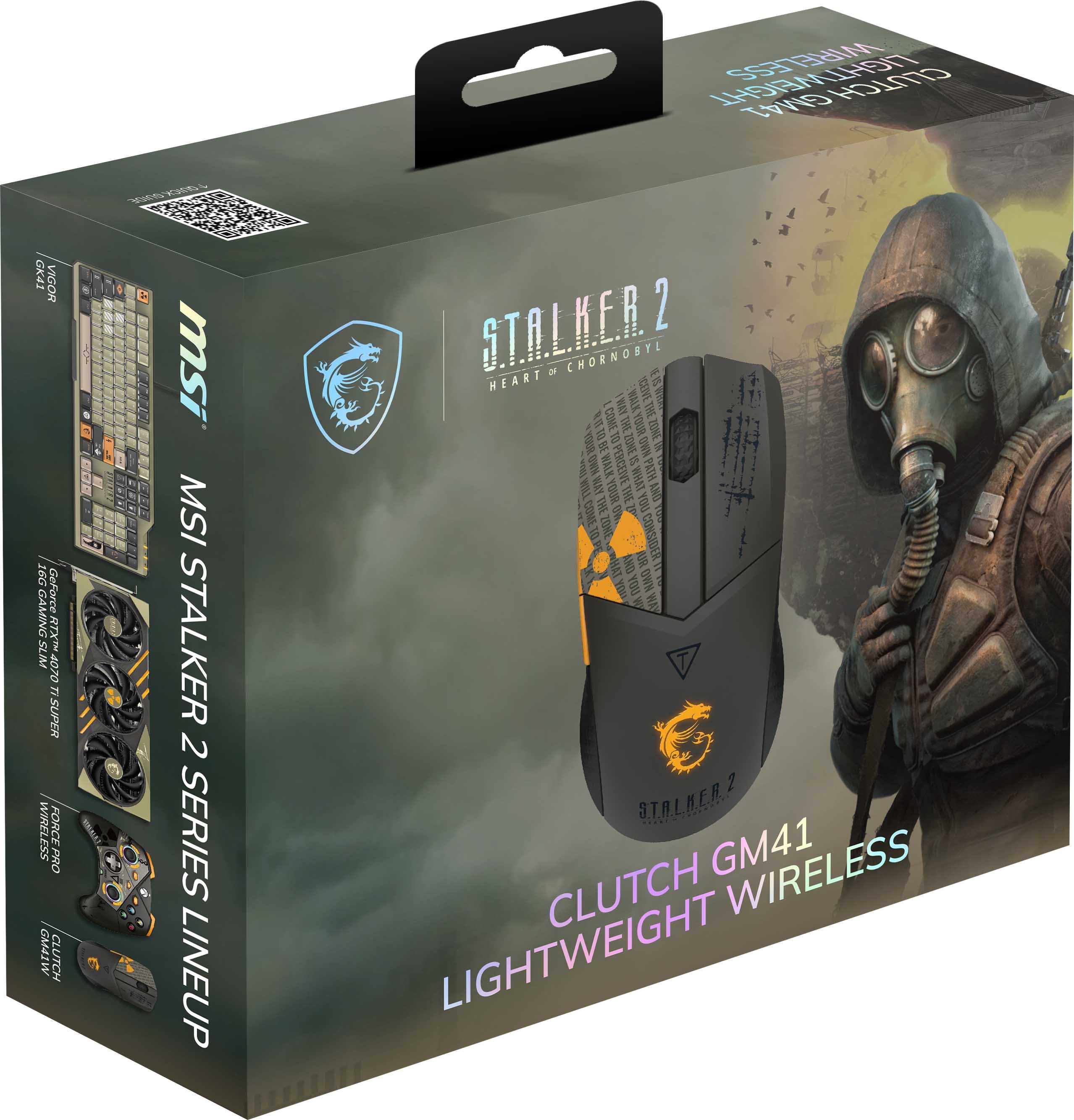 CLUTCH GM41 LIGHTWEIGHT WIRELESS STALKER 2 EDITION Packaging