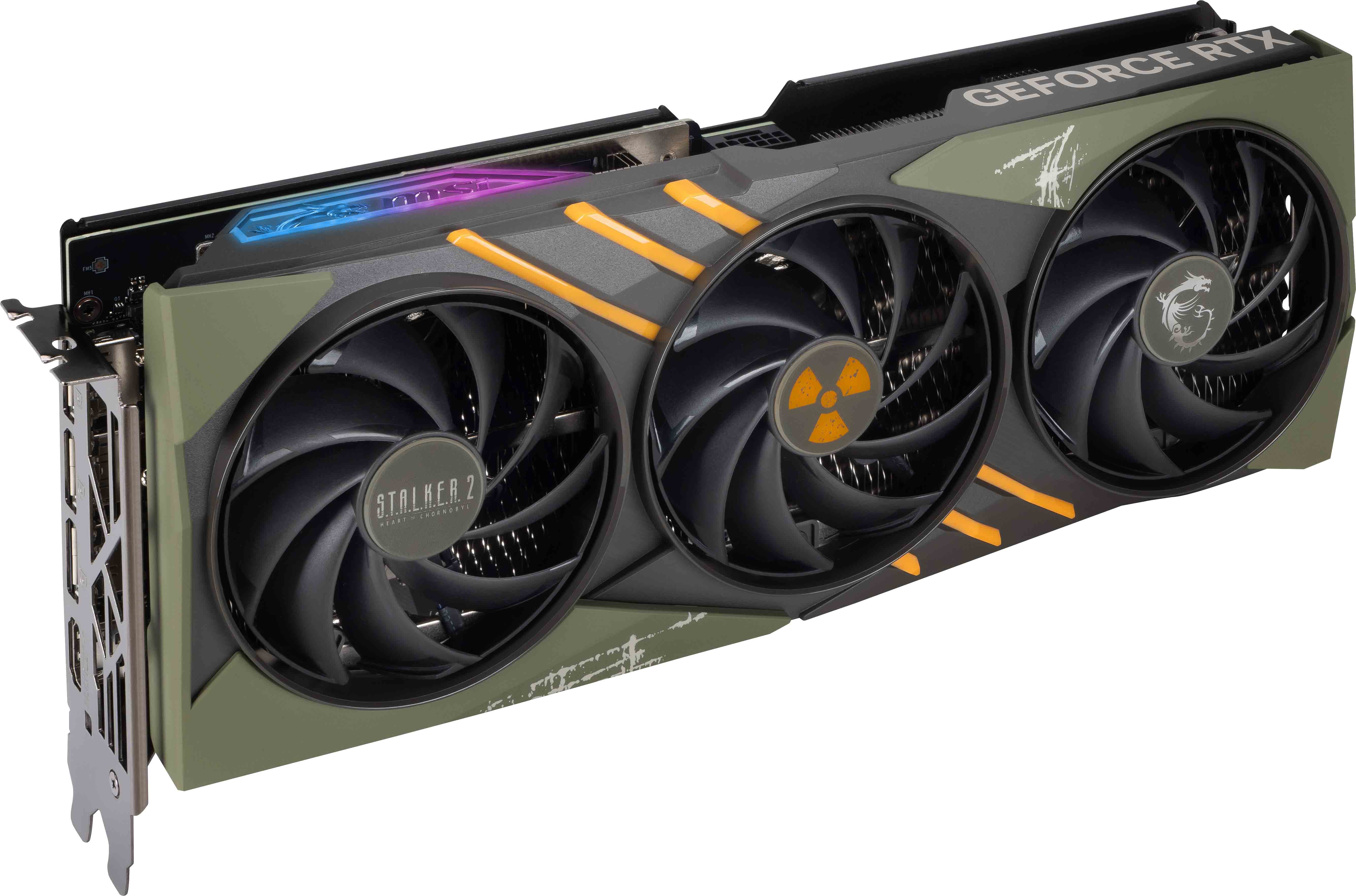 GeForce RTX 4070 Ti SUPER 16G GAMING SLIM STALKER 2 EDITION Aesthetics