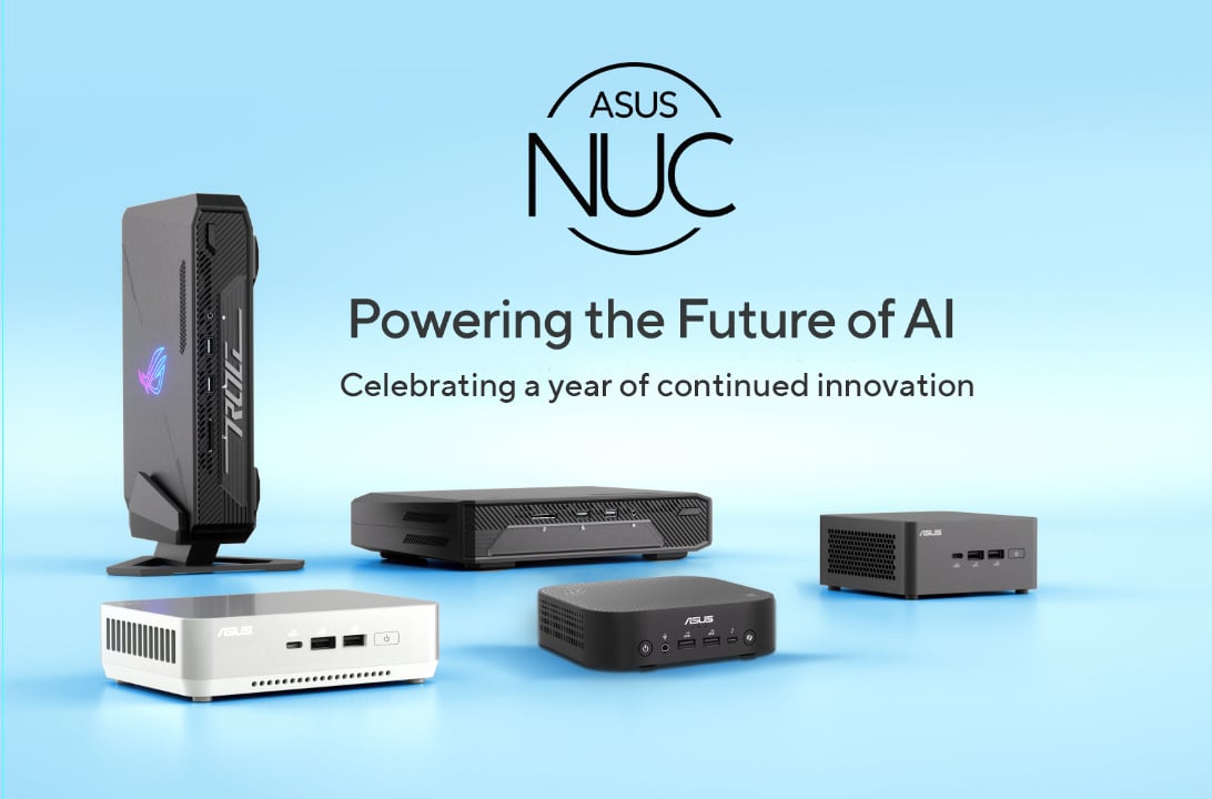 In The News: ASUS Celebrates One-Year Anniversary of NUC Portfolio Takeover