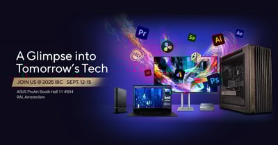 In The News: ASUS Unveils ProArt Displays, PC Solutions, and More at IBC 2025