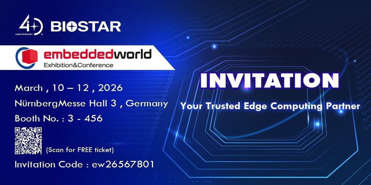 BIOSTAR Embedded World 2026