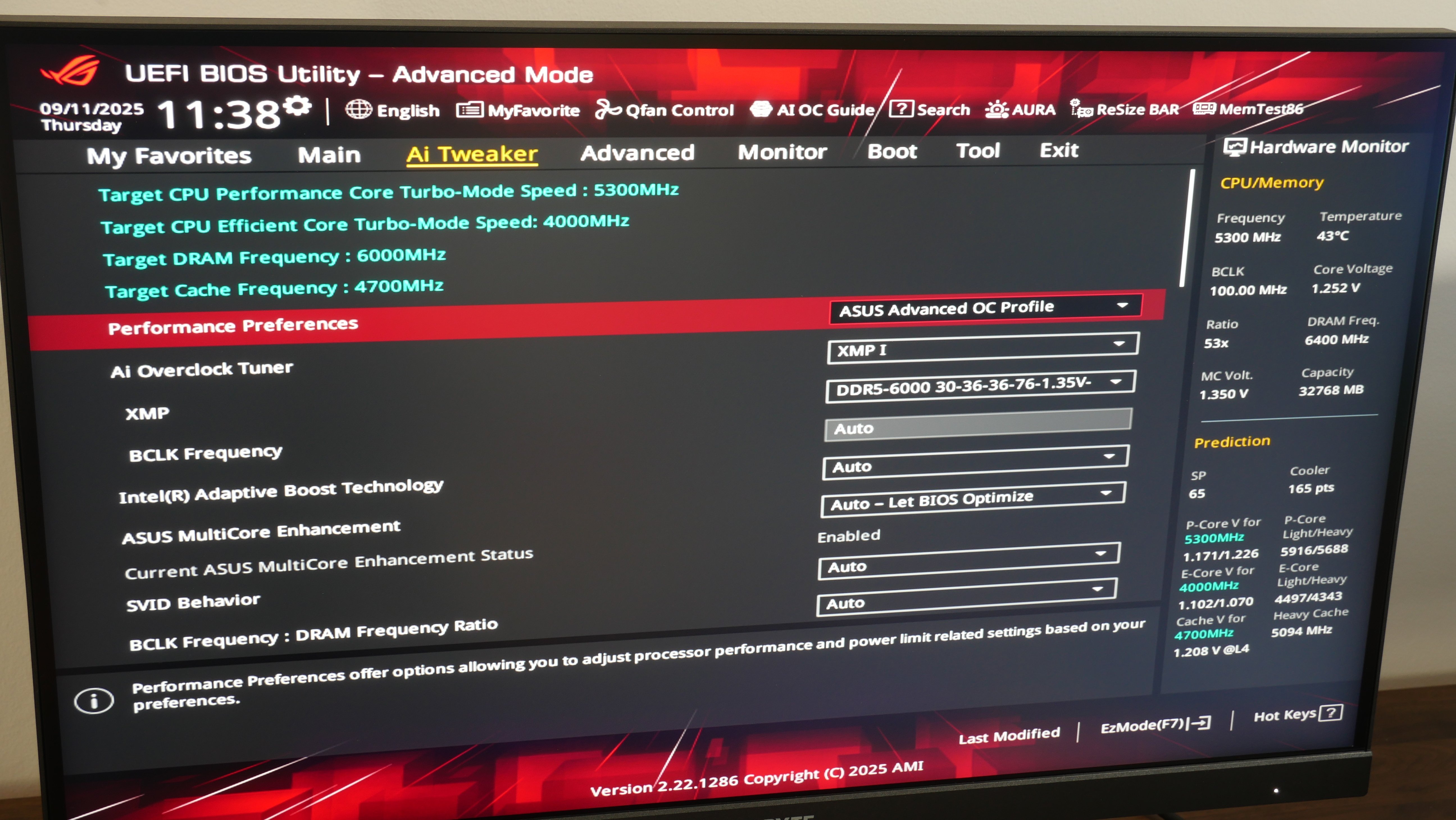 KingBank DDR5 SoarBlade RGB Default XMP Profile