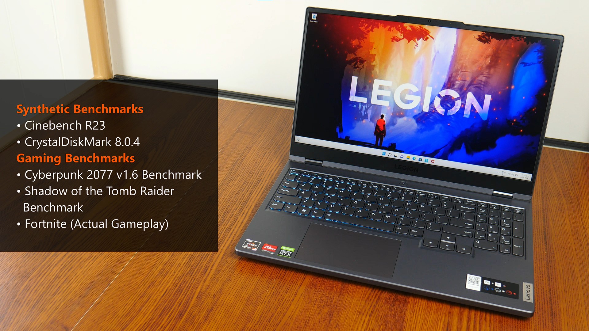 2022 Lenovo Legion 5 Gen 7 Gaming Laptop Benchmarks