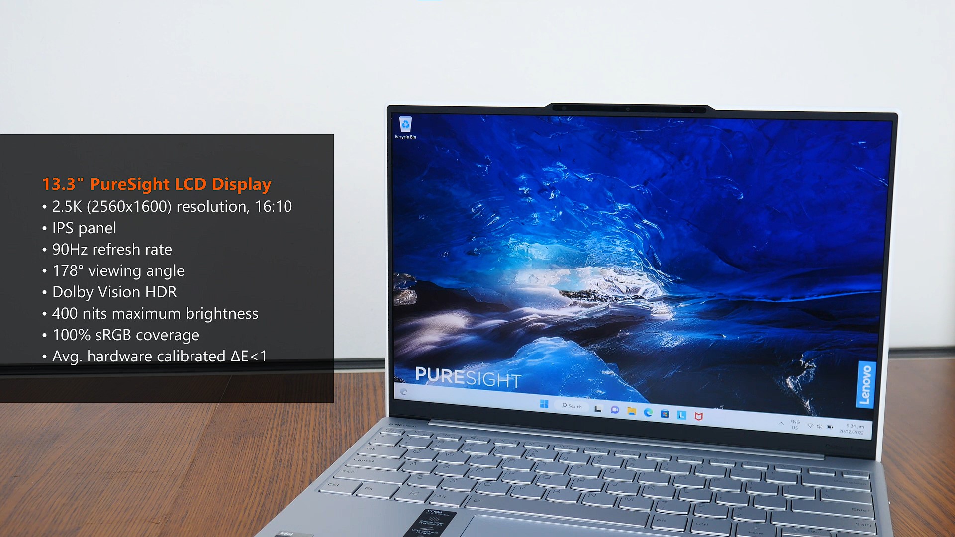 Lenovo Yoga Slim 7i Carbon 13IAP7 LCD Specs