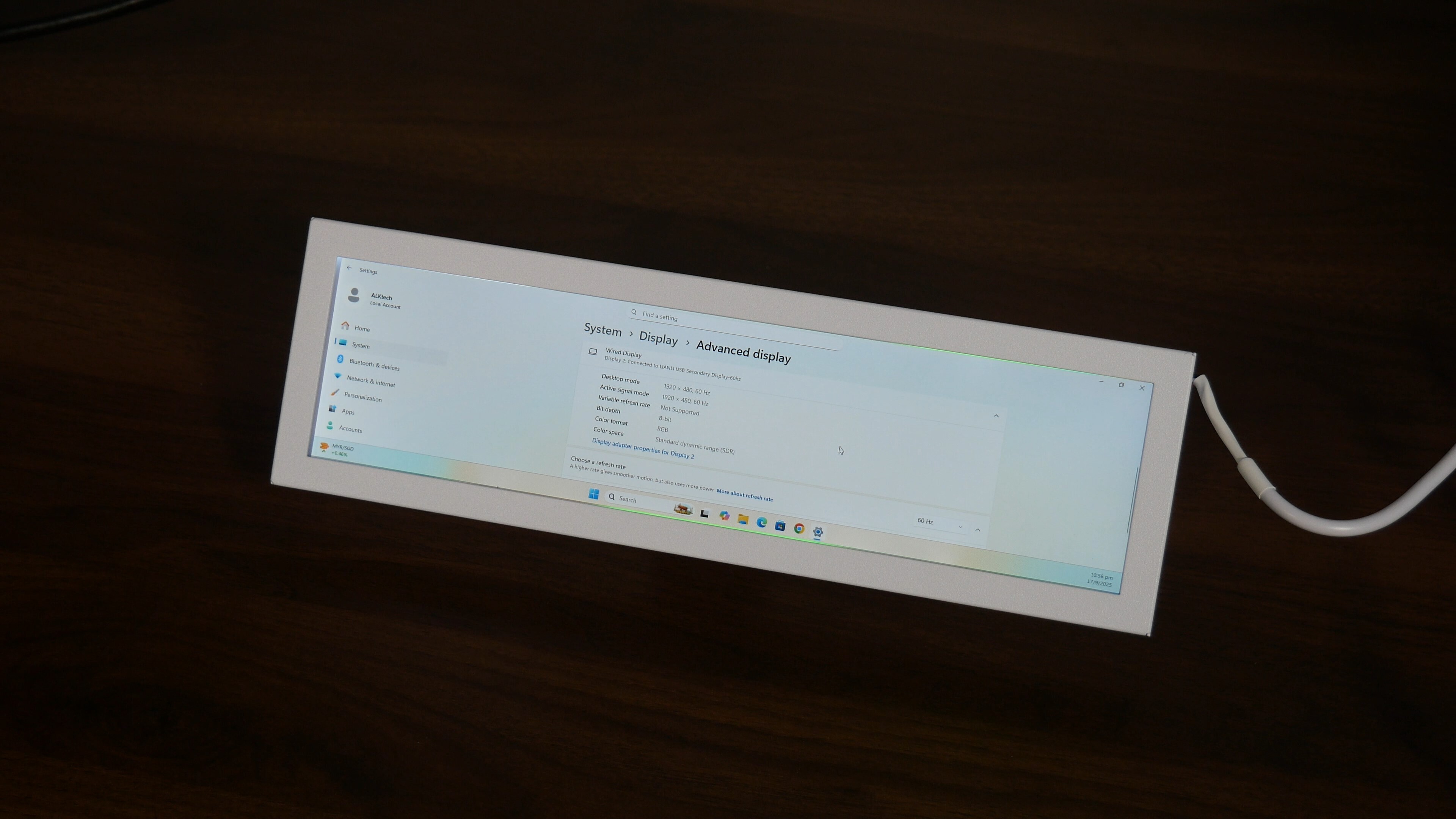 Lian Li 8.8" Universal Screen Secondary Display