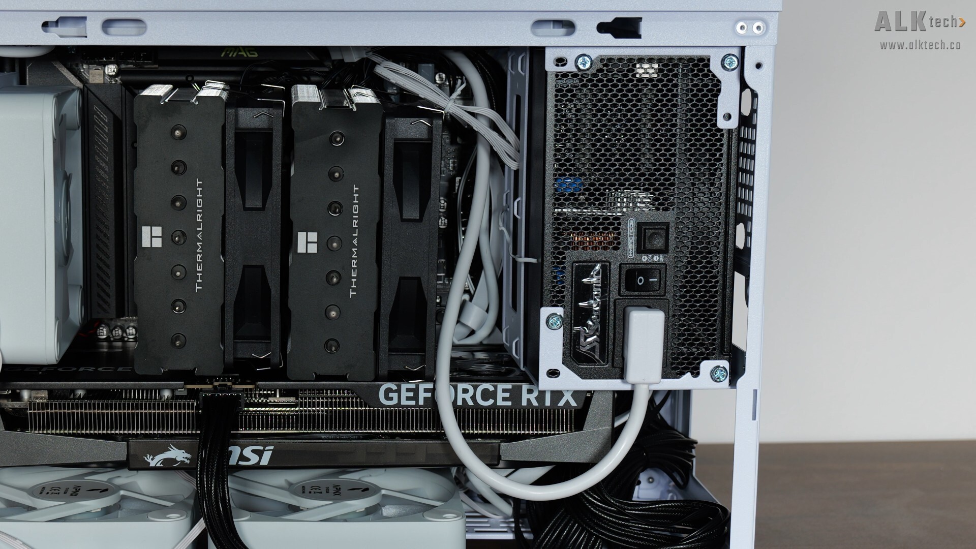 Lian Li B4-mATX GPU Installation (2)