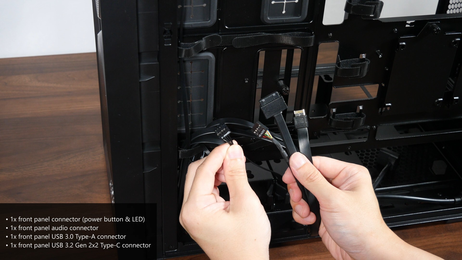 Lian Li LANCOOL 217 INF Front Panel Connectors