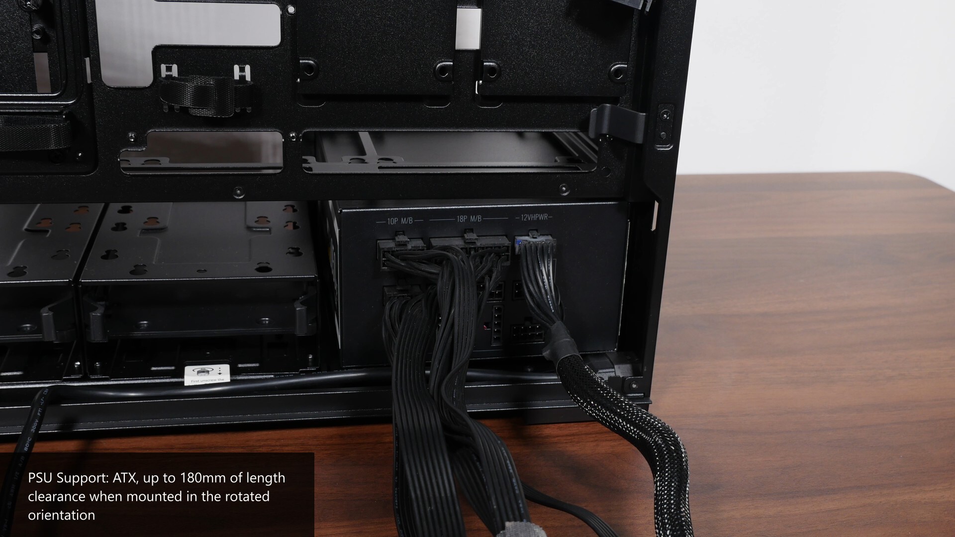 Lian Li LANCOOL 217 INF Rotated PSU Orientation