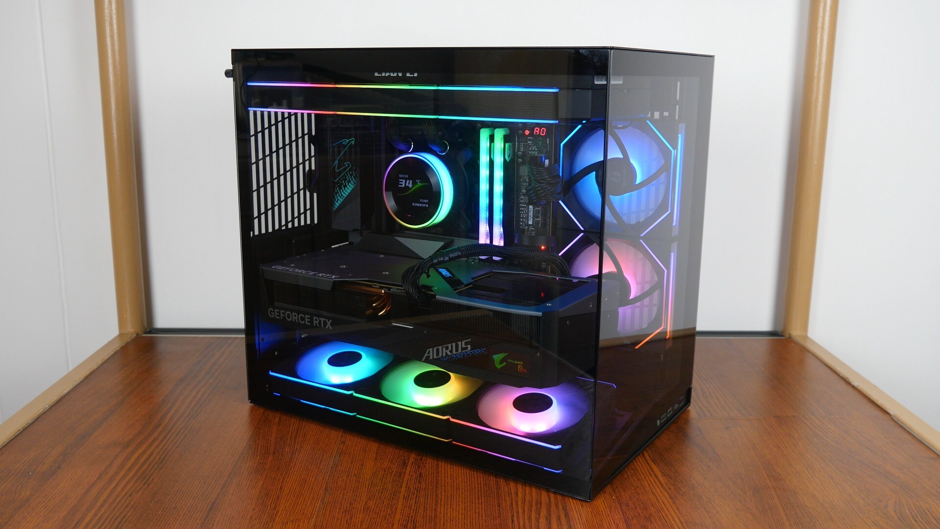 Lian Li O11 Dynamic Mini V2 Completed Build Aesthetics (2)