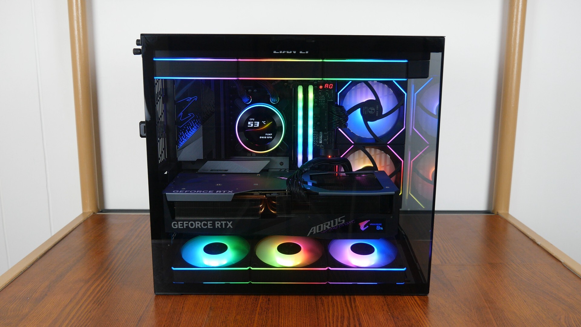 Lian Li O11 Dynamic Mini V2 Completed Build Aesthetics (3)