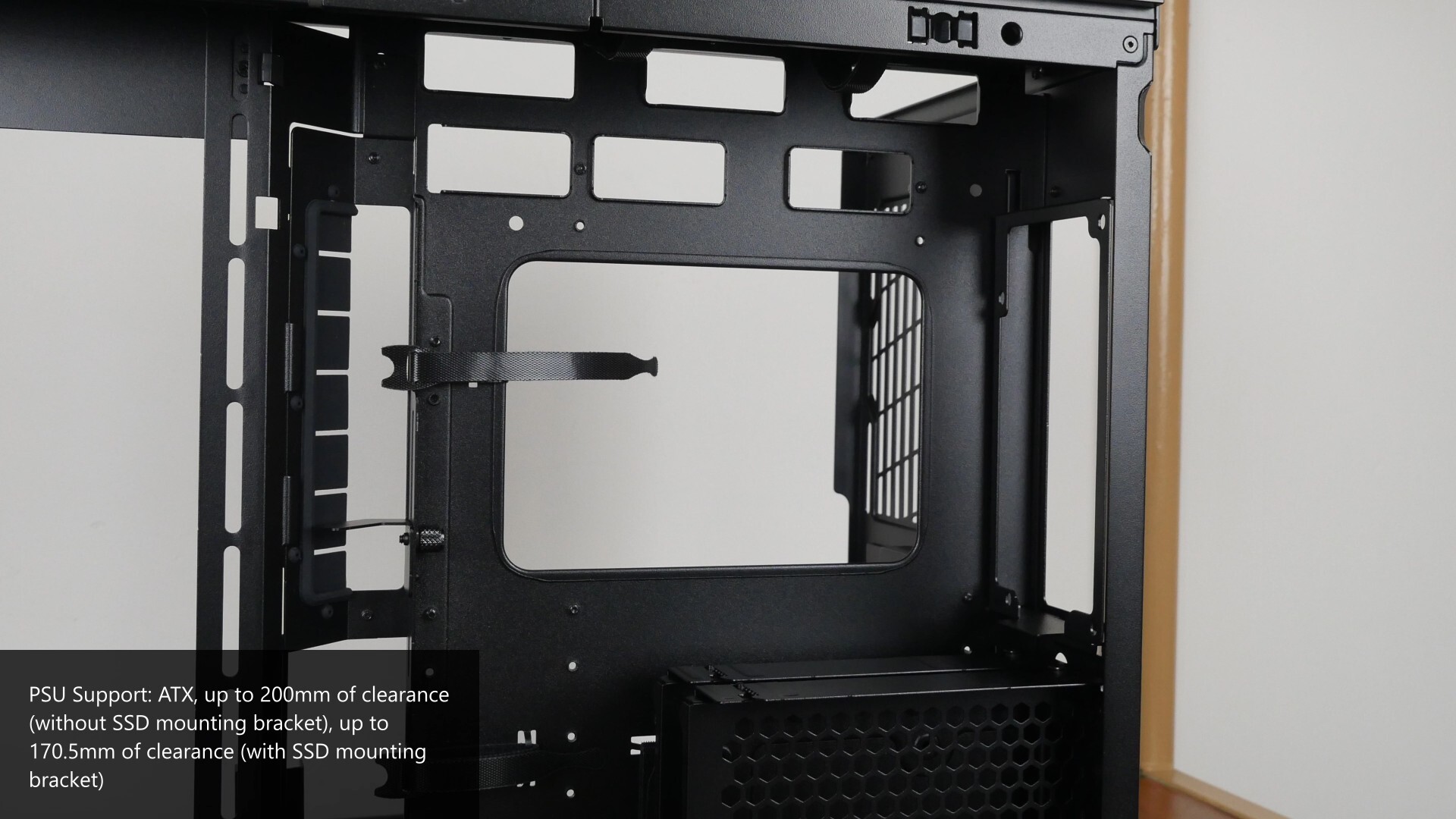 Lian Li O11 Dynamic Mini V2 PSU Support (1)